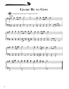 Glory Be To God von Mark Hayes (Download) 