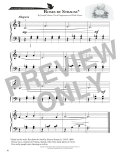 Roses By Strauss von Mark Hayes (Download) 