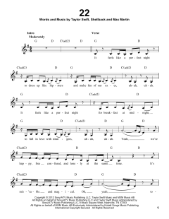 22 von Taylor Swift (Download) 