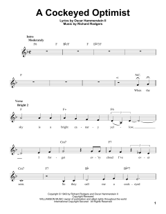 A Cockeyed Optimist von Richard Rodgers (Download) 