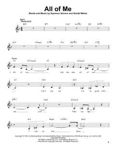 All Of Me von Judy Niemack (Download) 