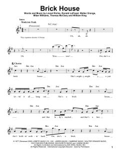 Brick House von The Commodores (Download) 