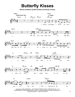 Butterfly Kisses von Bob Carlisle (Download) 