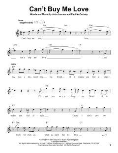 Can't Buy Me Love von The Beatles (Download) 