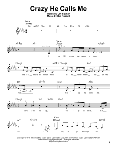 Crazy She Calls Me von Billie Holiday (Download) 