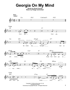 Georgia On My Mind von Michael Bublé (Download) 