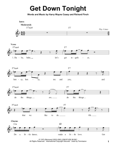 Get Down Tonight von KC and the Sunshine Band (Download) 