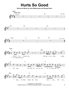 Hurts So Good von John Mellencamp (Download) 