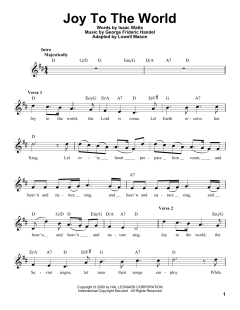 Joy To The World von Isaac Watts (Download) 