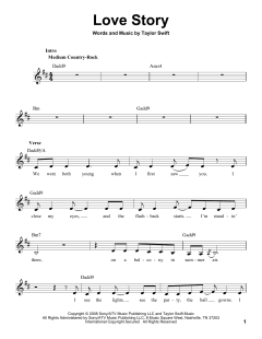 Love Story von Taylor Swift (Download) 