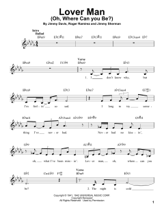 Lover Man von Billie Holiday (Download) 