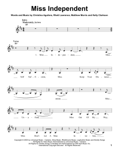Miss Independent von Kelly Clarkson (Download) 