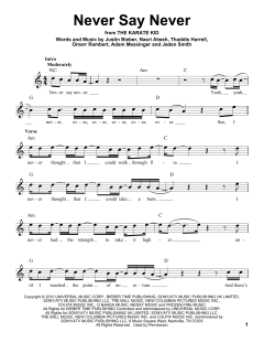 Never Say Never von Justin Bieber (Download) 