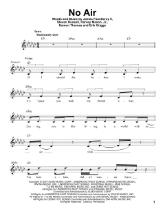 No Air von Glee Cast (Download) 