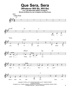 Que Sera, Sera von Doris Day (Download) 