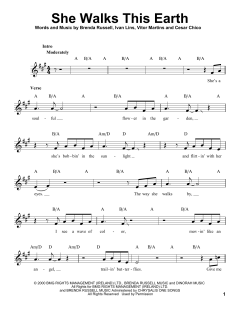 She Walks This Earth von Sting (Download) 