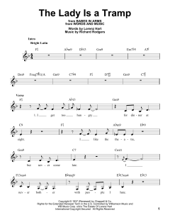 The Lady Is A Tramp von Richard Rodgers (Download) 