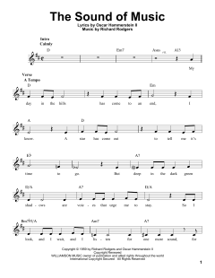 The Sound Of Music von Richard Rodgers (Download) 