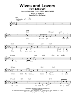 Wives And Lovers von Hal David (Download) 