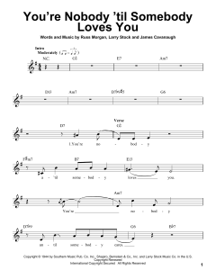 You're Nobody 'til Somebody Loves You von Dean Martin (Download) 
