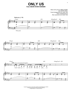 Only Us von Benj Pasek (Download) 