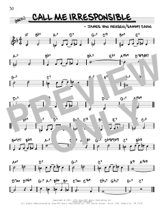 Call Me Irresponsible von Frank Sinatra (Download) 