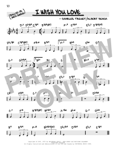I Wish You Love von Charles Trenet (Download) 