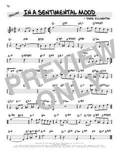 In A Sentimental Mood von Duke Ellington (Download) 