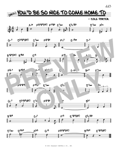 You'd Be So Nice To Come Home To von Cole Porter (Download) 