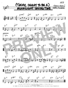 (There Ought To Be A) Moonlight Savings Time von Irving Kahal (Download) 