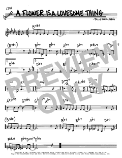 A Flower Is A Lovesome Thing von Billy Strayhorn (Download) 