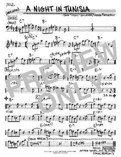 A Night In Tunisia von Dizzy Gillespie (Download) 