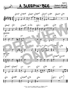 A Sleepin' Bee von Harold Arlen (Download) 
