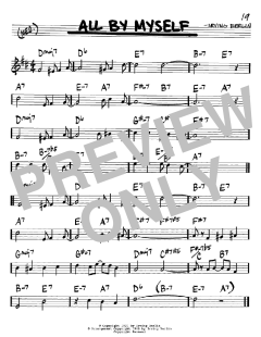 All By Myself von Irving Berlin (Download) 