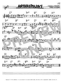 Anthropology von Charlie Parker (Download) 