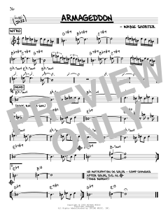 Armageddon [Reharmonized version] von Wayne Shorter (Download) 