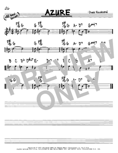 Azure von Duke Ellington (Download) 