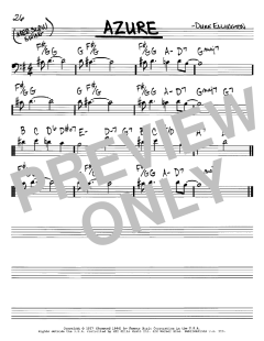 Azure von Duke Ellington (Download) 
