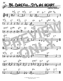 Be Careful, It's My Heart von Irving Berlin (Download) 