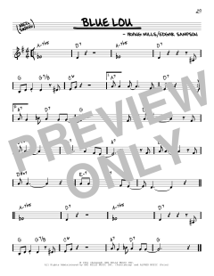 Blue Lou von Edgar Sampson (Download) 