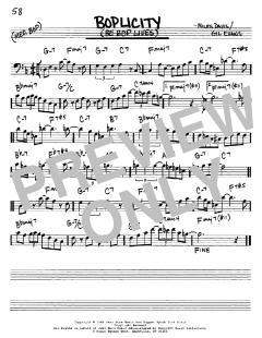 Boplicity von Miles Davis (Download) 