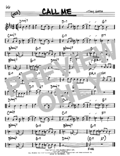 Call Me von Tony Hatch (Download) 