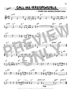 Call Me Irresponsible [Reharmonized version] von Frank Sinatra (Download) 