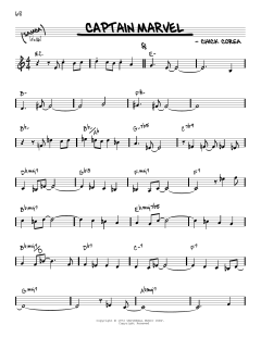 Captain Marvel [Reharmonized version] von Chick Corea (Download) 