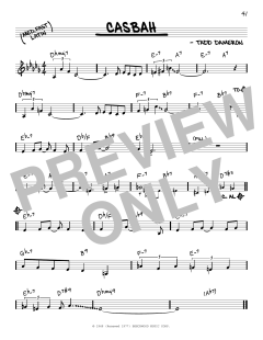 Casbah von Tadd Dameron (Download) 