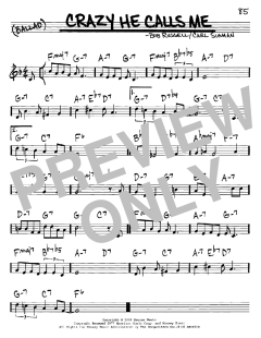 Crazy She Calls Me von Bob Russell (Download) 