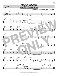 Do It Again von Buddy Gard DeSylva (Download) 