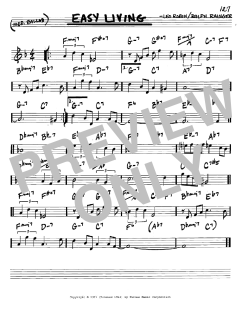 Easy Living von Billie Holiday (Download) 