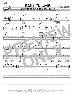 Easy To Love von Cole Porter (Download) 
