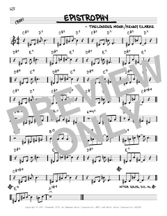 Epistrophy [Reharmonized version] von Thelonious Monk (Download) 